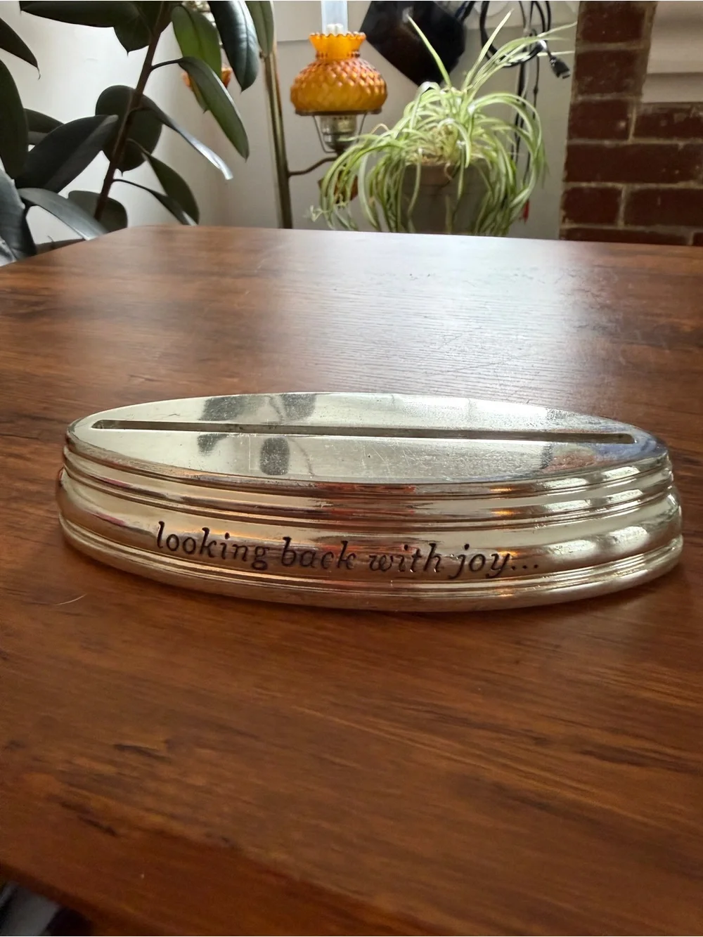 Hallmark metal photo holder - 